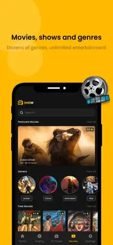 cricify-app-for-tv Movies and shows